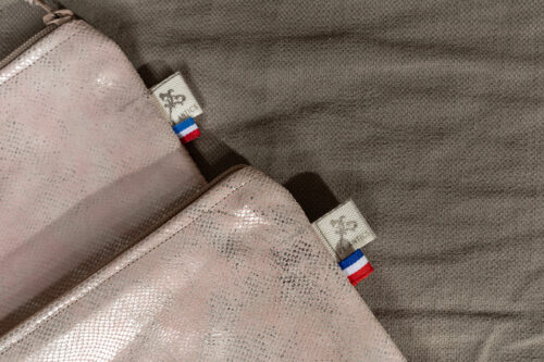 Duo de pochettes – Tissu créateur, confection française PY ANTIKS – Image 4