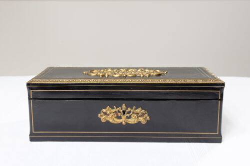 Boîte à thé en marqueterie Boulle – XIXᵉ siècle – Image 11