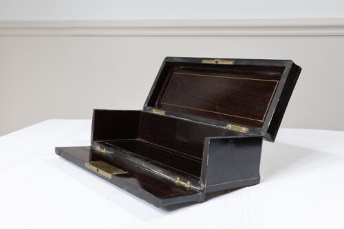 Boîte à thé en marqueterie Boulle – XIXᵉ siècle – Image 15