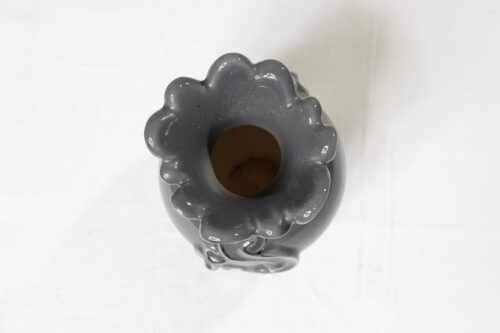 Vase en céramique émaillée – Signé Longwy, France XXe siècle – Image 4
