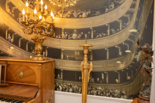 Paire de grands candélabres en bois doré – Électrifiés, style baroque/Louis XV – Image 8
